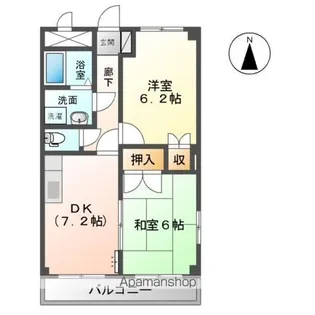 グリーンヒルズ【2階】の間取り