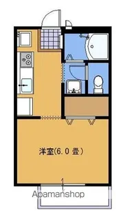 ビーライン東原【2階】の間取り