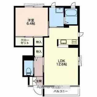 エモシオン【103号室】の間取り