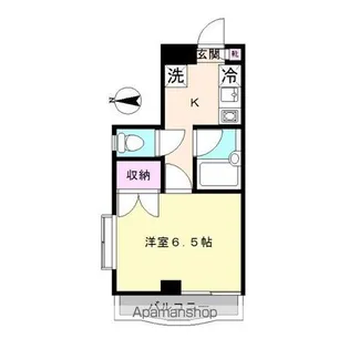 野本ビル【301号室】の間取り