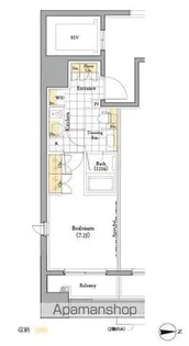 ザ・パークハビオ 蔵前【9階】の間取り