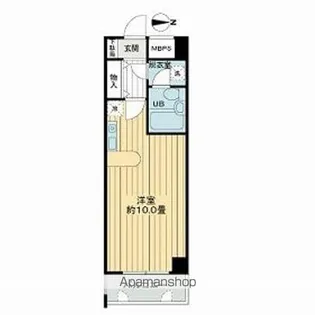 ライオンズマンション京都東堀川【218号室】の間取り