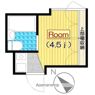 ニューハイツ中目黒【4階】の間取り