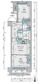 メインステージ錦糸町Ⅷ【2階】の間取り