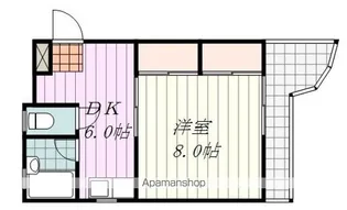 オリエントハウス【3階】の間取り