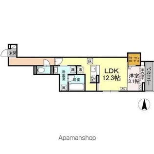 Urbana【1階】の間取り