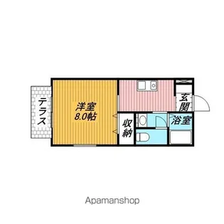 ソナチネの森【2階】の間取り