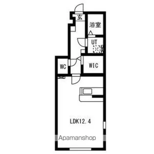 グランシード永盛【101号室】の間取り