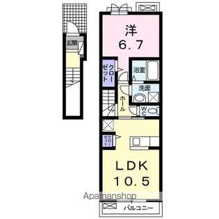 アンビエンス【2階】の間取り