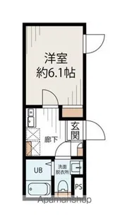 メゾン・ド・ロゼ川崎【3階】の間取り