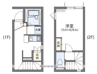 レオネクストMAYUMI【1階】の間取り