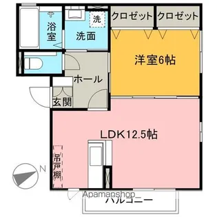 ZEN Ⅱ【3階】の間取り