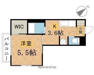 エミネンスⅠ【2階】の間取り
