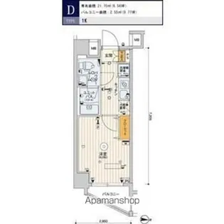スカイコートパレス一橋学園【505号室号室】の間取り