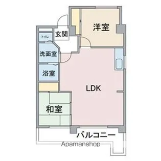 クレール延珠 南棟【3階】の間取り