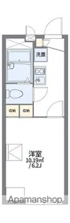 レオパレスタウンコート【2階】の間取り