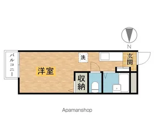 ハイツ93【105号室】の間取り