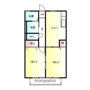 SPRUCE【1階】の間取り