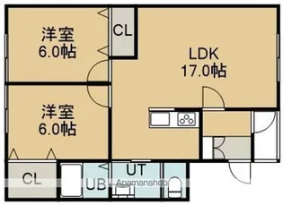 SPRING(スプリング)【2階】の間取り