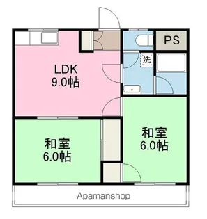 大西ビル【4階】の間取り