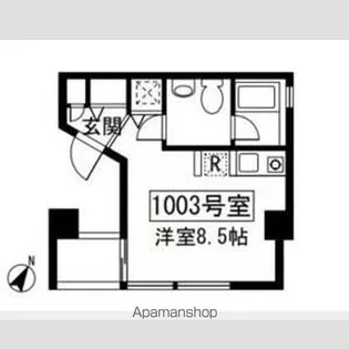 チェスターハウス鶴見【10階】の間取り
