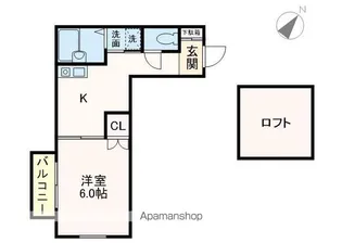 ニューレンジ今川【2階】の間取り