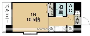 ヴィラ森林公園【201号室】の間取り