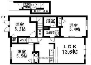 プリモ パラッツォ【2階】の間取り