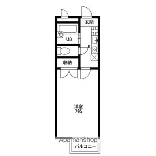アムール21【1階】の間取り