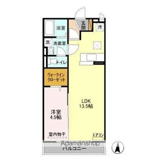 Mヒルズ B【1階】の間取り