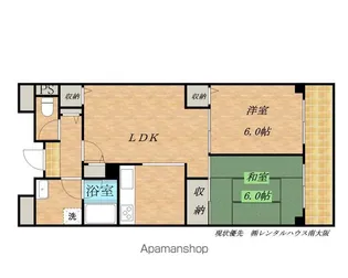 トークストリートアソガワ【4階】の間取り