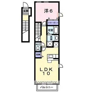 ルミエール【2階】の間取り