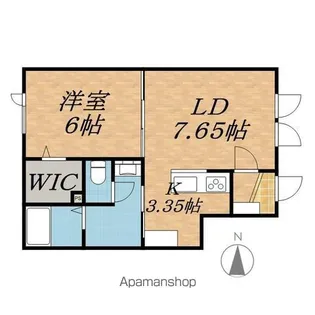 レジデンスアイ弐号館【2階】の間取り