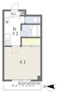 岩手県盛岡市高松2丁目【マンション】の間取り