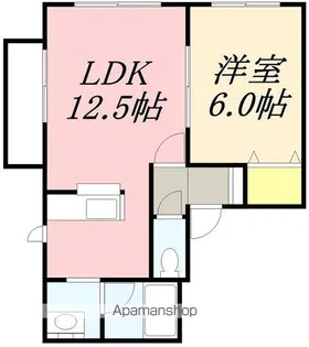 パークアヴェニュー【302号室】の間取り