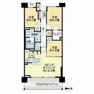 パークホームズ品川 ザ レジデンス【2階】の間取り