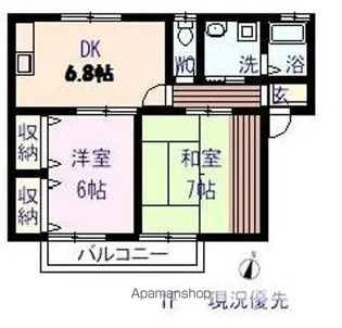 アビタシオンKIMURA【2階】の間取り