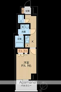 日本橋ファーストレジデンス【2階】の間取り