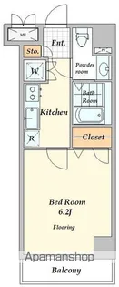 レナトゥス四谷【5階】の間取り