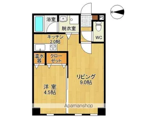 クラッシー表参道倶楽部【108号室】の間取り