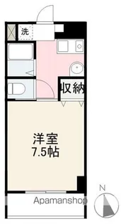 ホワイトヒルズ【703号室】の間取り