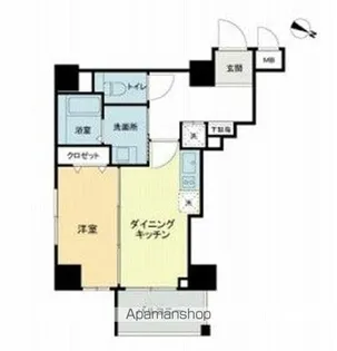 プレセダン板橋本町【3階】の間取り