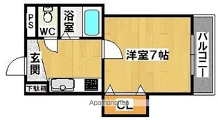 ロイヤル蔵前【4階】の間取り