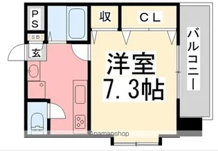 アクアパレス【1003号室】の間取り