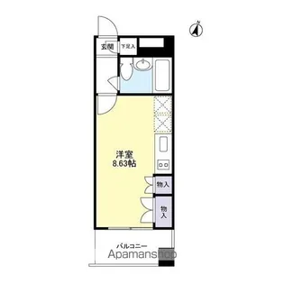 FINO JIYUGAOKA【5階】の間取り