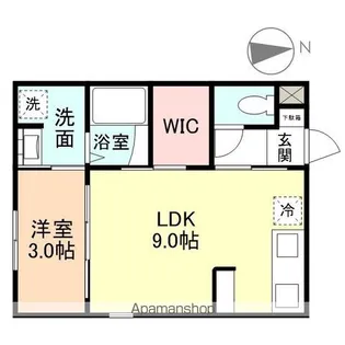 INTEGRAL大泉Ⅰ【2階】の間取り