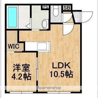 CONAN富士【2階】の間取り