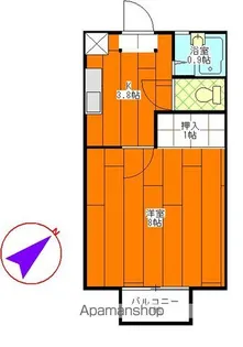 コートM【105号室】の間取り