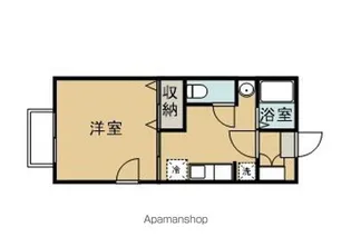 サンパティークB棟【102号室】の間取り