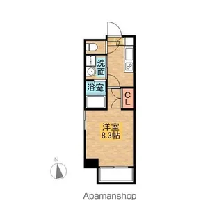 シティライフ今池【4階】の間取り